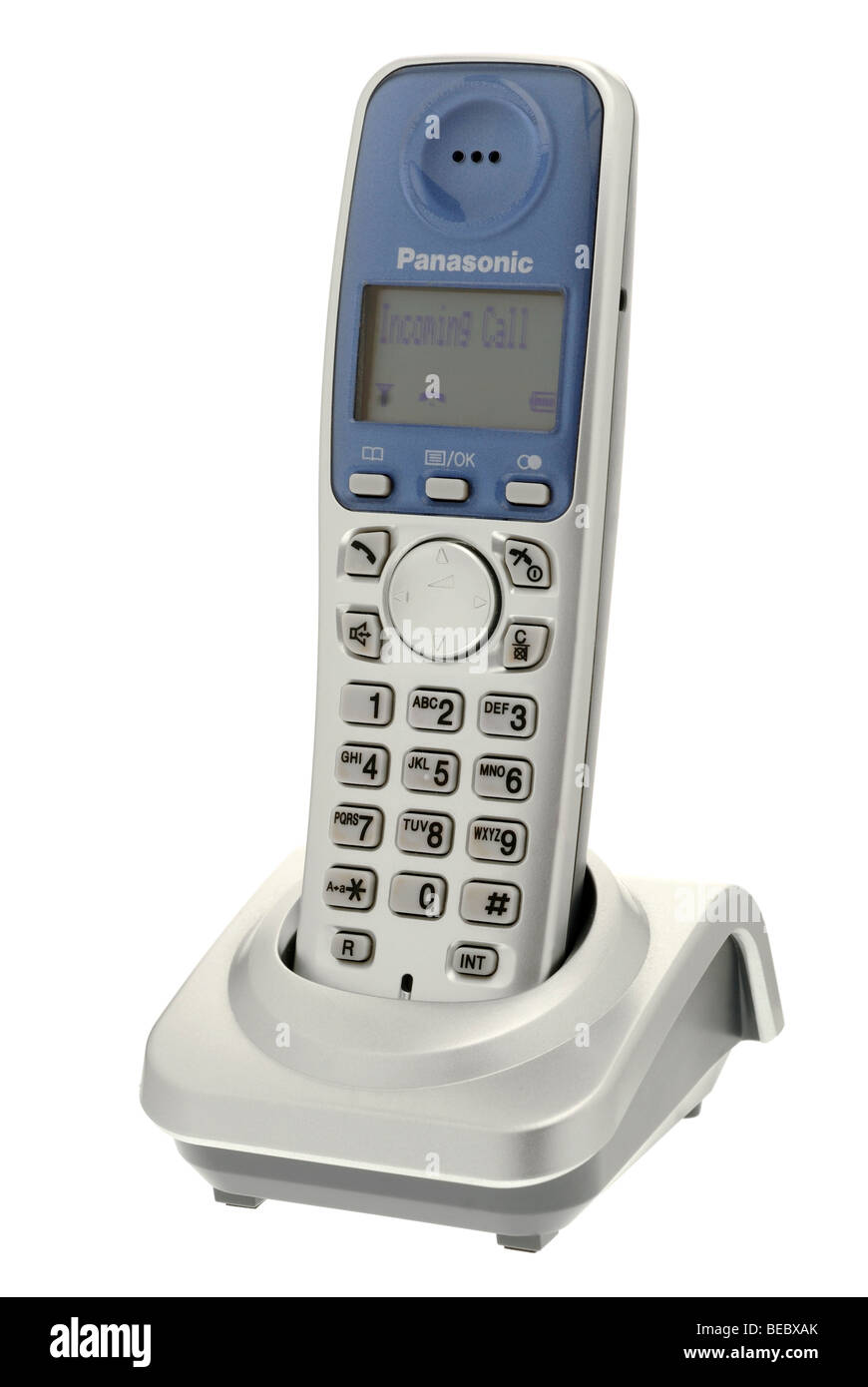 Telefono cordless - Agosto 2009 Foto Stock