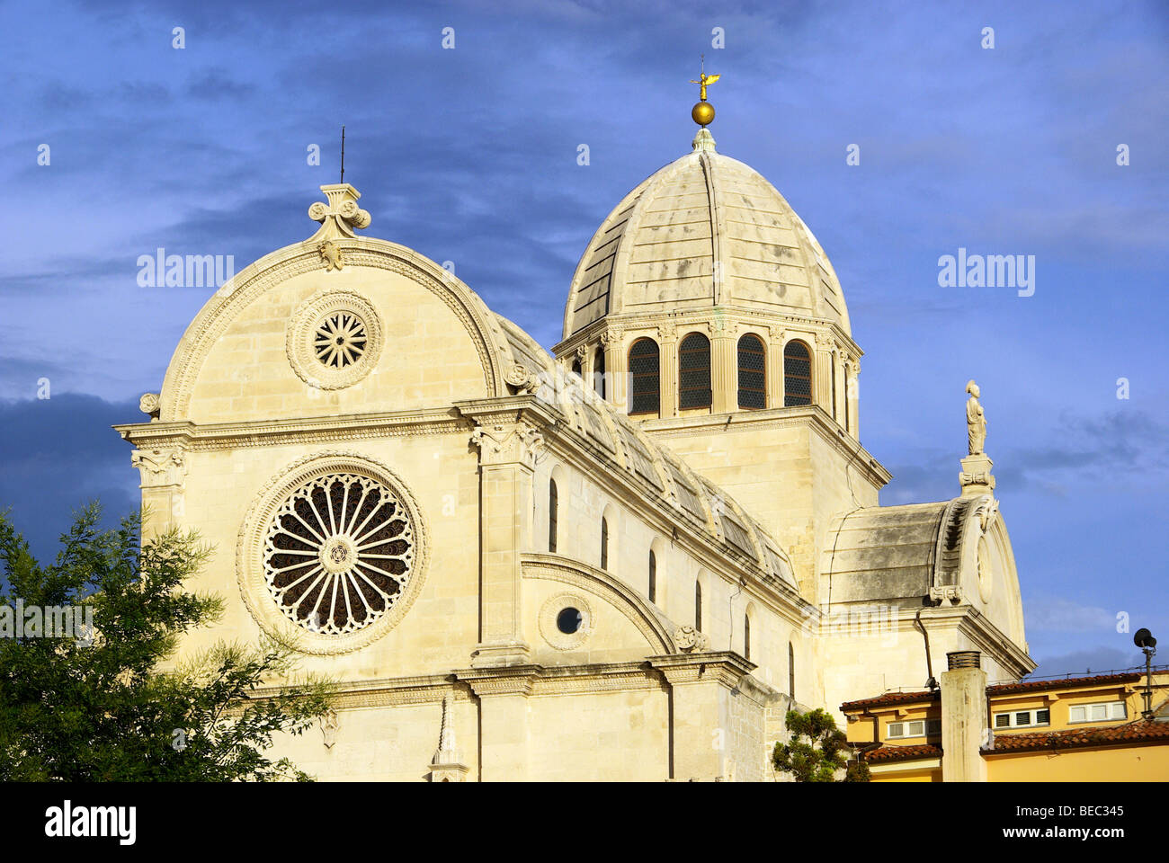 Kathedrale Sibenik - Sebenico Cattedrale 02 Foto Stock