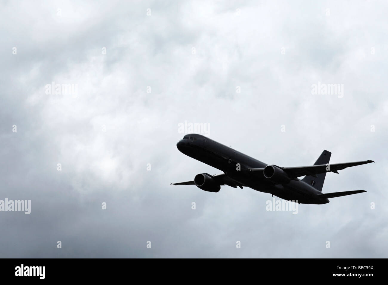 Royal New Zealand Air Force Boeing 757-200 aerei militari in volo Foto Stock