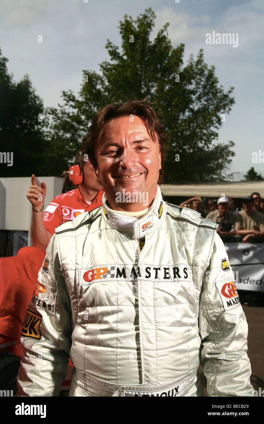 René Arnoux a Goodwood Festival della velocità, 2006 Foto Stock