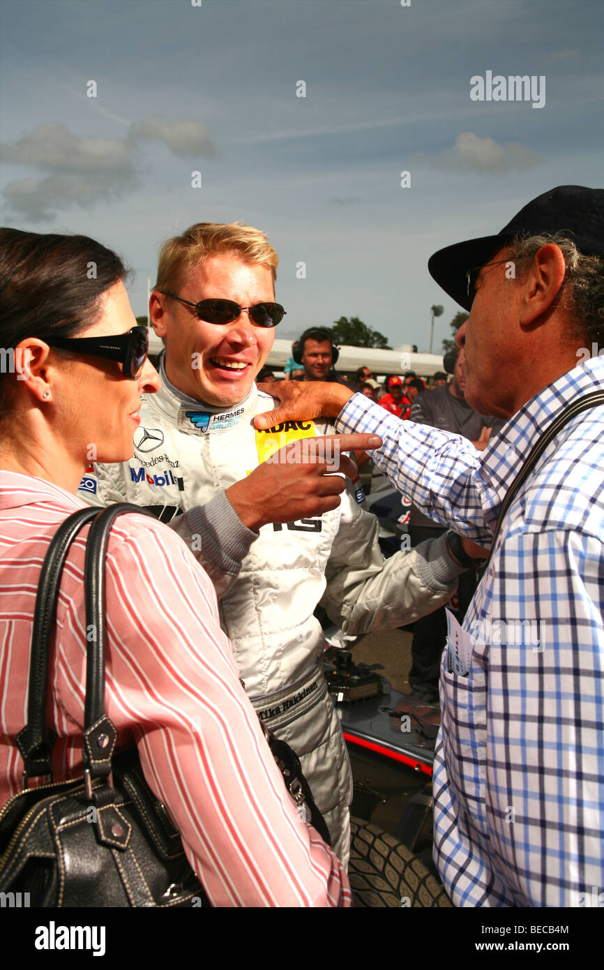 Mika Hakkinen al Goodwood Festival of Speed, 2006 Foto Stock