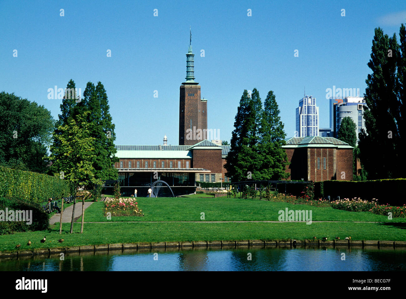 Boymans van Beuningen Museum, il museo con dipinti e sculture, museumpark, Rotterdam South Holland provincia, Paesi Bassi Foto Stock