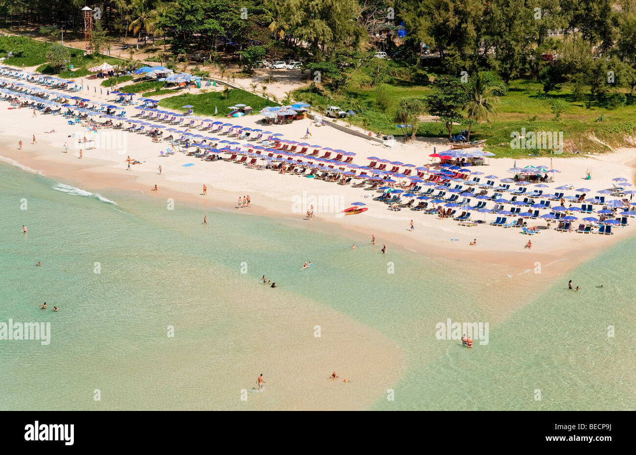 Nai Harn Beach sull'Isola di Phuket Thailandia del sud sud-est asiatico Foto Stock