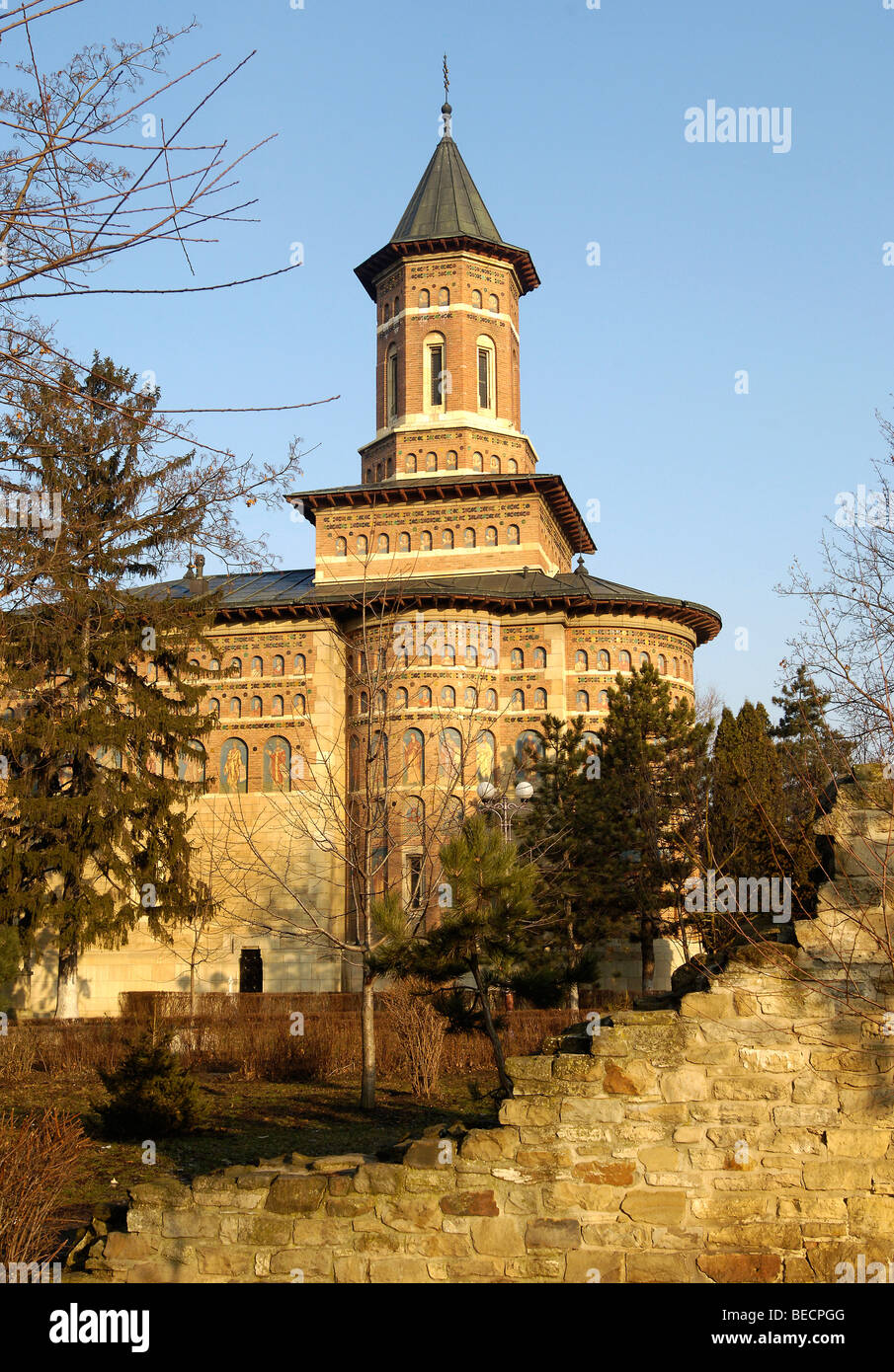 Della Chiesa ortodossa rumena Biserica Trei Ierarhi, tre-Chiesa gerarchica, Iasi, Romania, Europa orientale Foto Stock