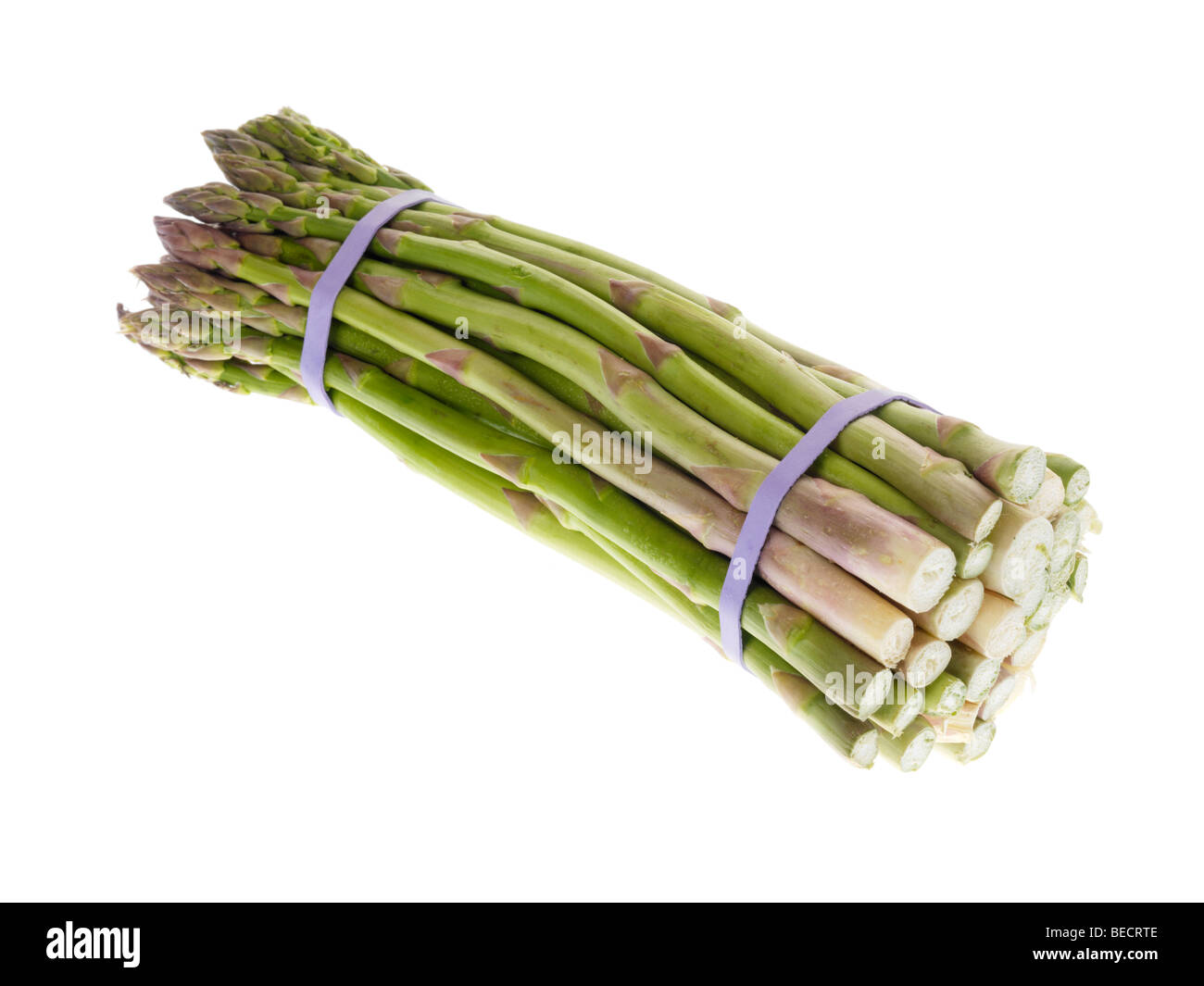 Mazzetto di asparagi Spears Foto Stock