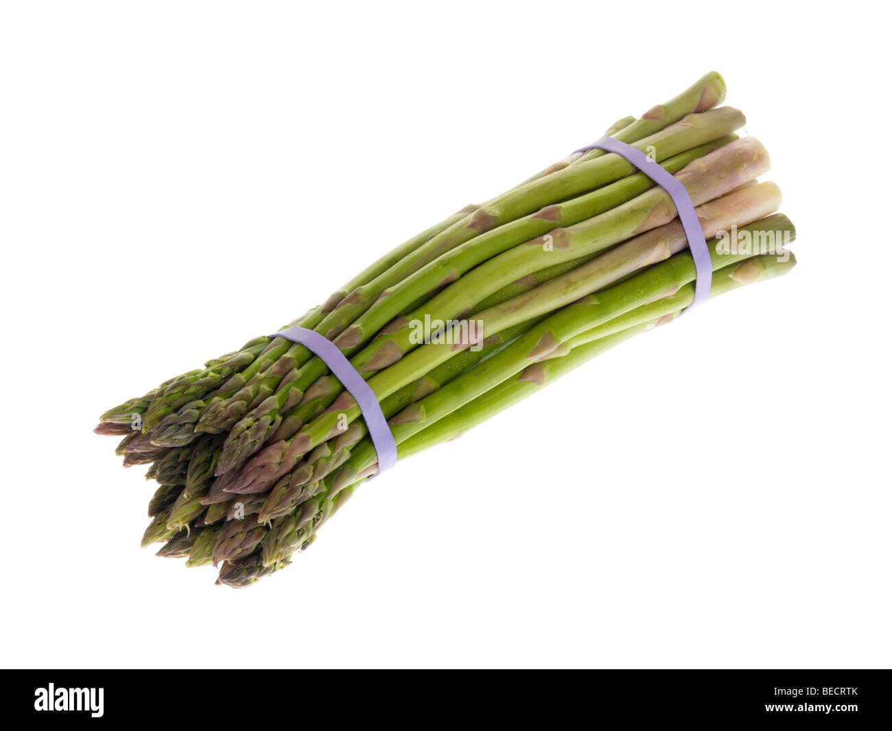 Mazzetto di asparagi Spears Foto Stock