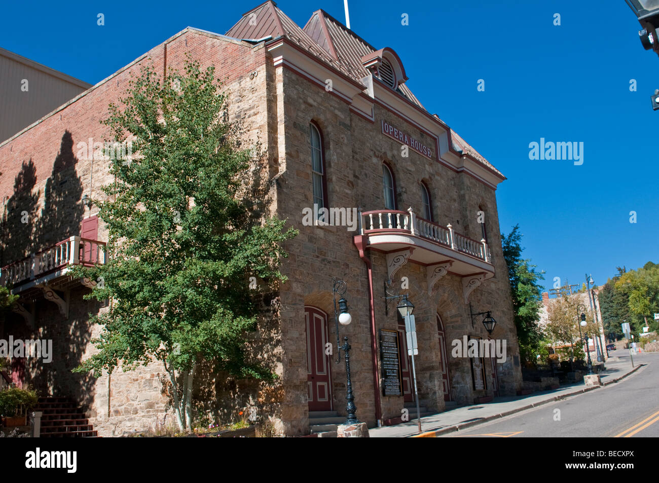 Opera House di Central City in Colorado Foto Stock