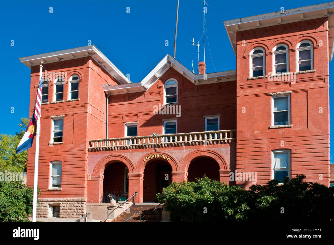 Gilpin County Courthouse Colorado nel centro città di Colorado Foto Stock