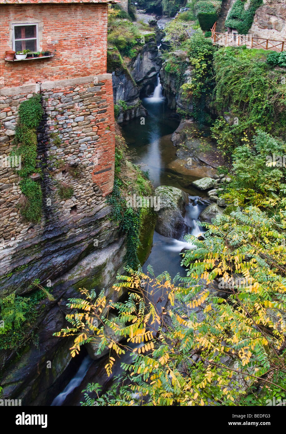 Mulino ad acqua Foto Stock