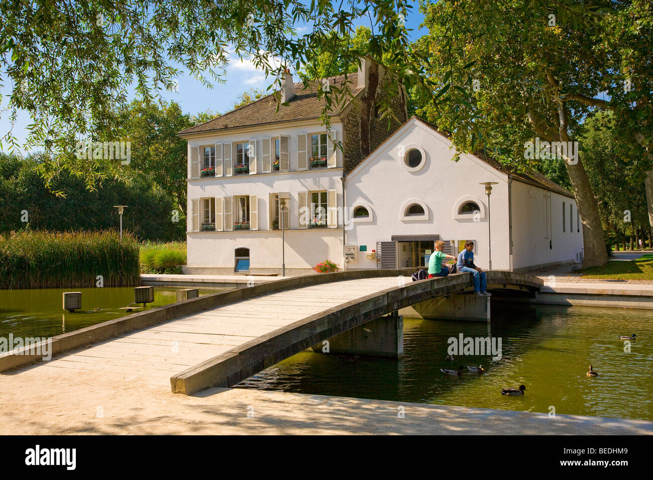 Al Parco di Bercy, Parigi Foto Stock