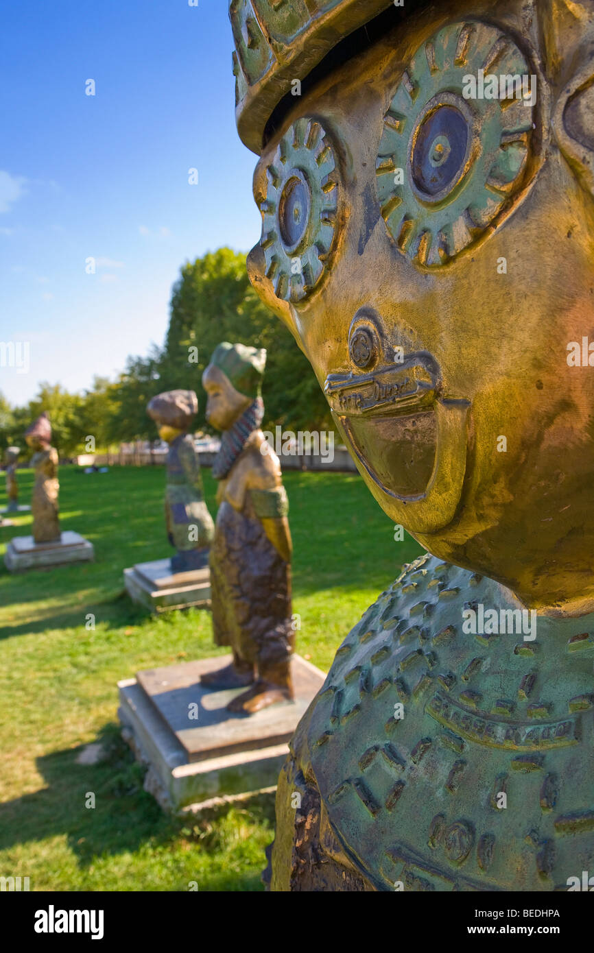 Al Parco di Bercy, Parigi Foto Stock