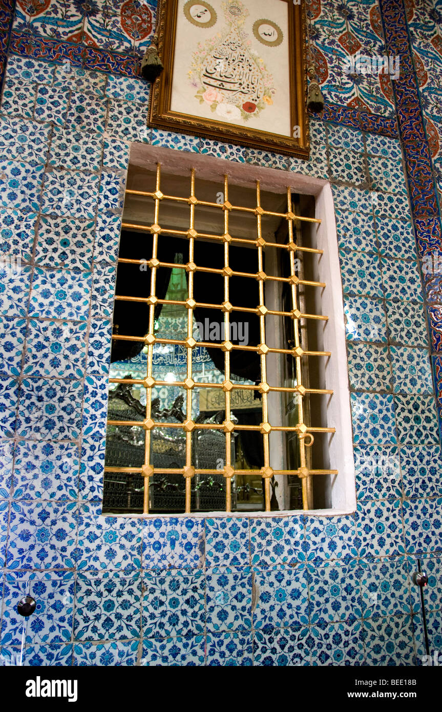 Eyup Sultan Camii la moschea di Istanbul Turchia Mehmet il Conquistatore Foto Stock