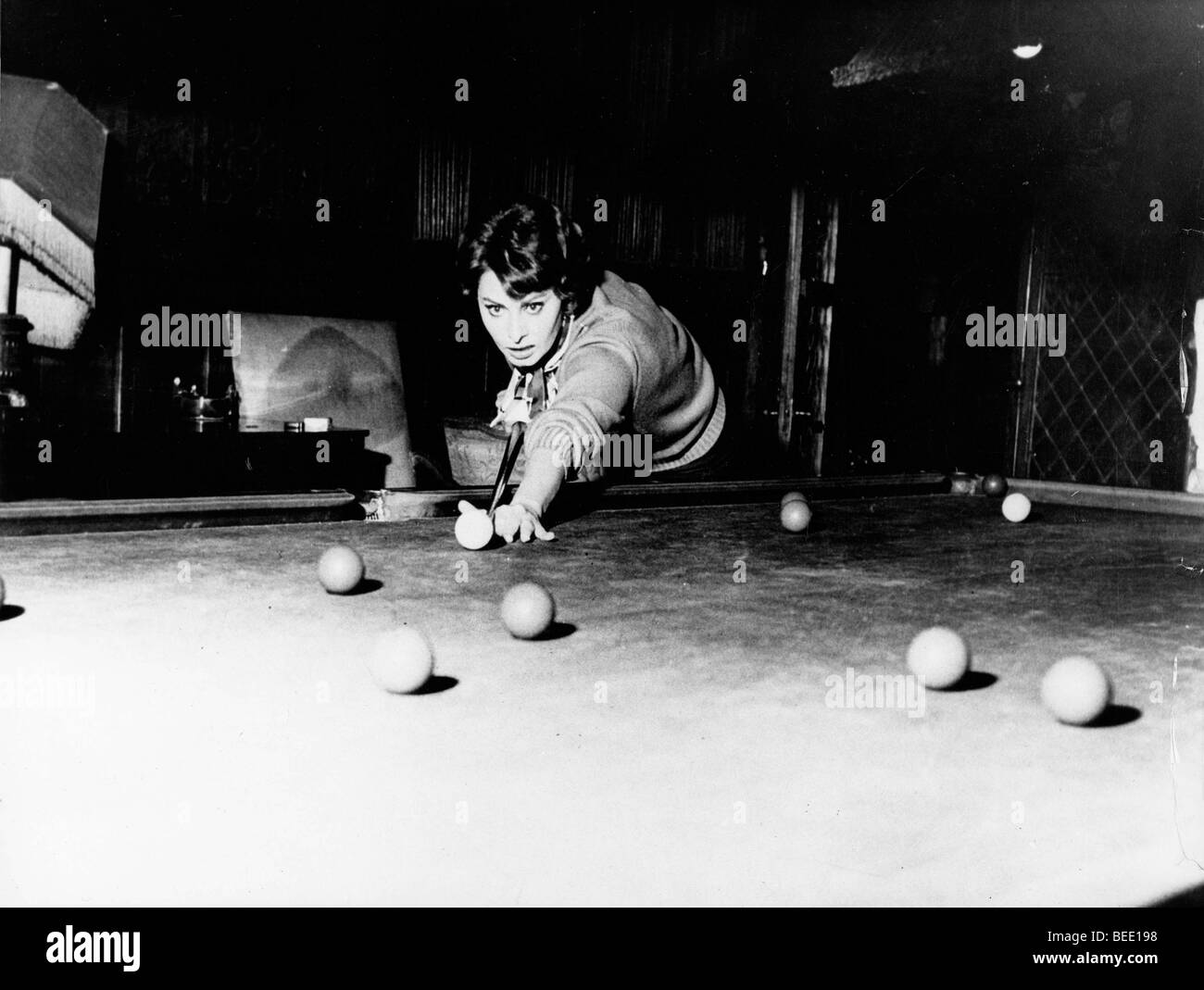 Attrice Sophia Loren in una scena da "chiave" Foto Stock