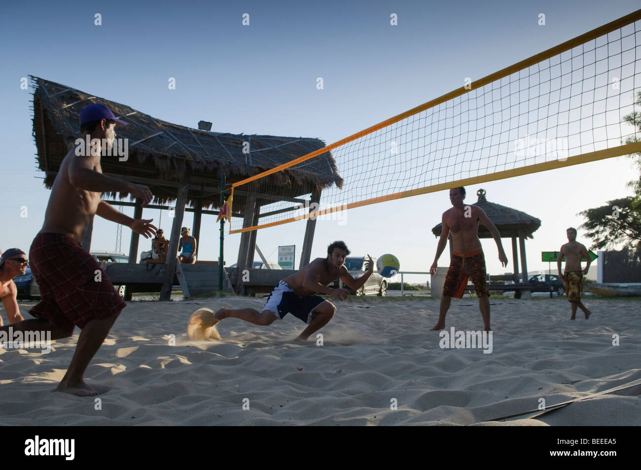 Volley ball game Foto Stock