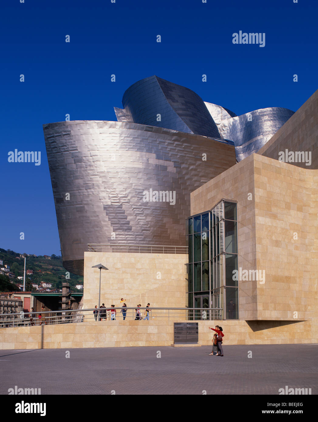 Guggenheim di Bilbao Province Basche Spagna Foto Stock