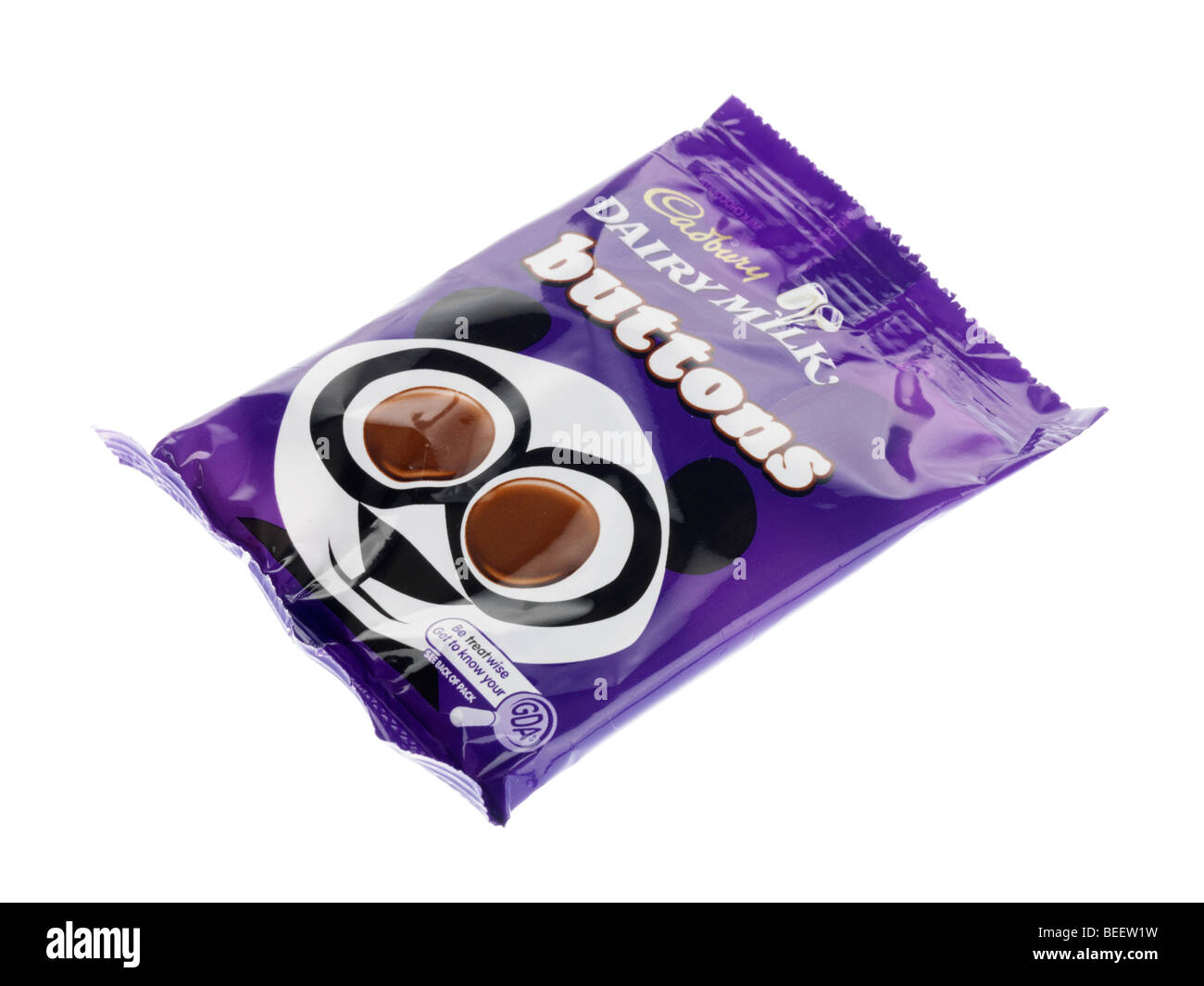 Pulsanti di cioccolato Foto Stock