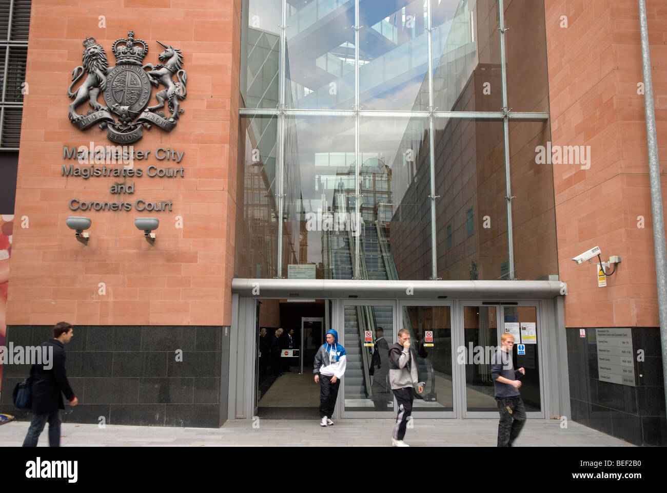 Manchester City magistrati e dai coroner corte, Manchester, Regno Unito. Foto Stock