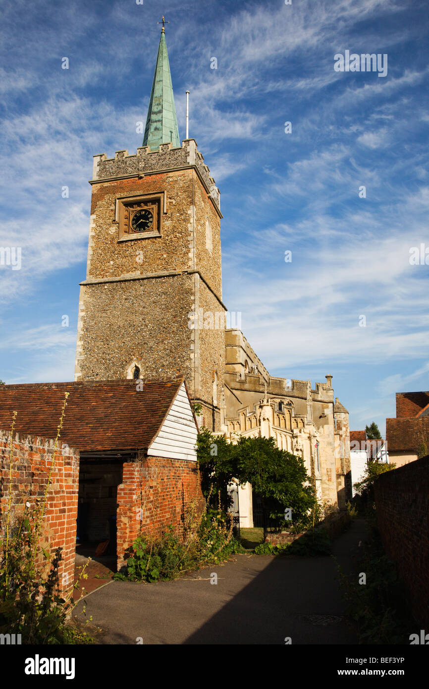 St James Chiesa Nayland Suffolk in Inghilterra Foto Stock