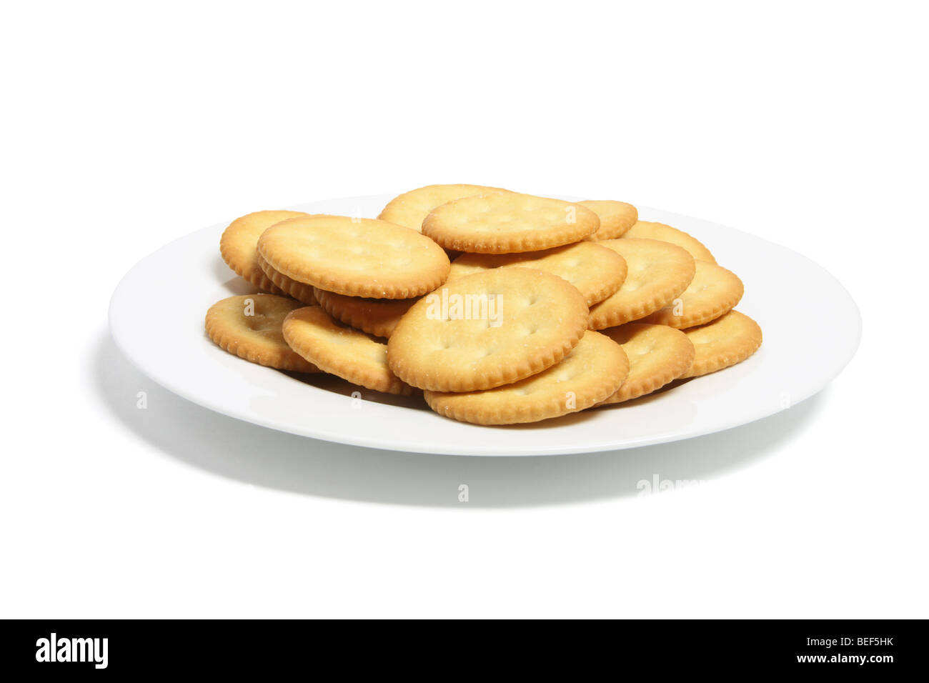 Piastra del Cracker Foto Stock