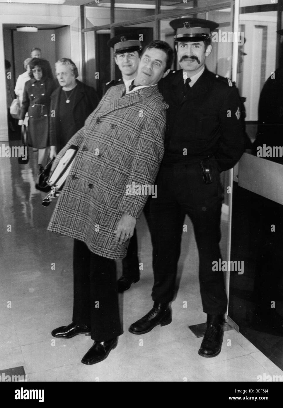 5557000 (900326) Jerry Lewis , amerikansicher Schauspieler bei circuizione Ankunft in Parigi, 1971, 'Nutzung nur mit Genehmigung und Foto Stock