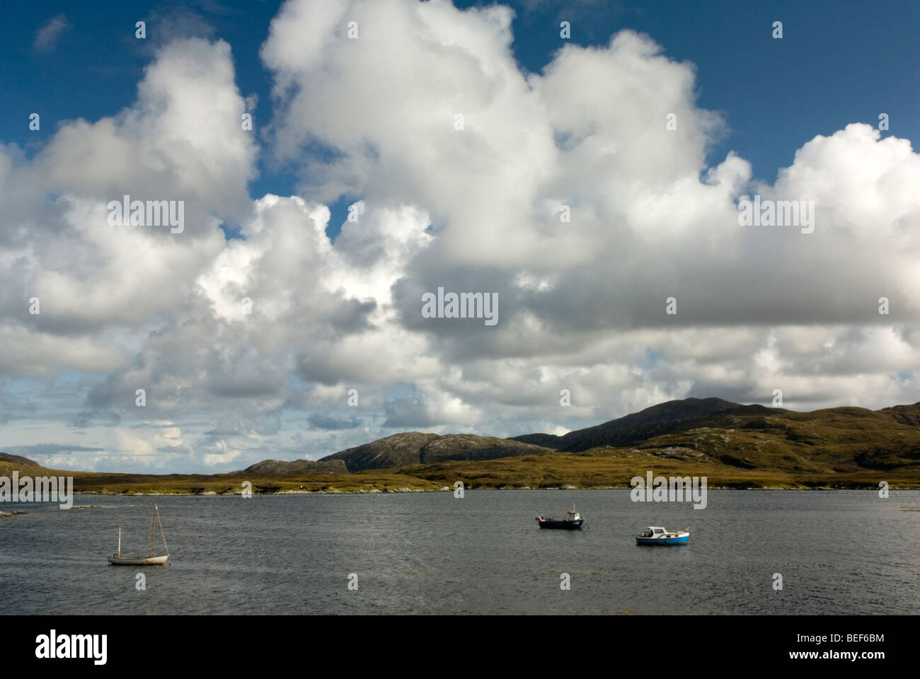 Loch Eynort, Sud Uist, Ebridi Esterne, Scozia. Foto Stock