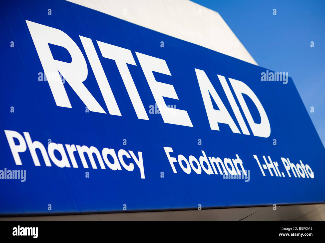 Un rito Aiuto Pharmacy posizione nel Maryland. Foto Stock