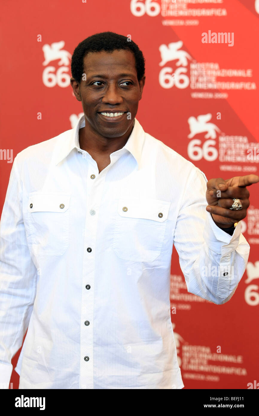 WESLEY SNIPES BROOKLYN i migliori. PHOTOCALL. 66ESIMO FESTIVAL DEL CINEMA DI VENEZIA VENEZIA ITALIA 08 Settembre 2009 Foto Stock