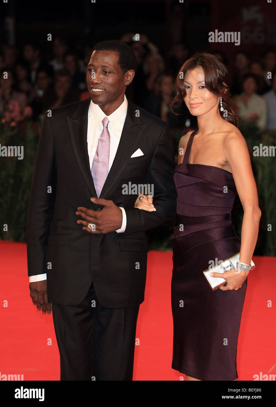 WESLEY SNIPES NIKKI PARK BROOKLYN i migliori. PREMIERE. 66ESIMO FESTIVAL DEL CINEMA DI VENEZIA VENEZIA ITALIA 08 Settembre 2009 Foto Stock