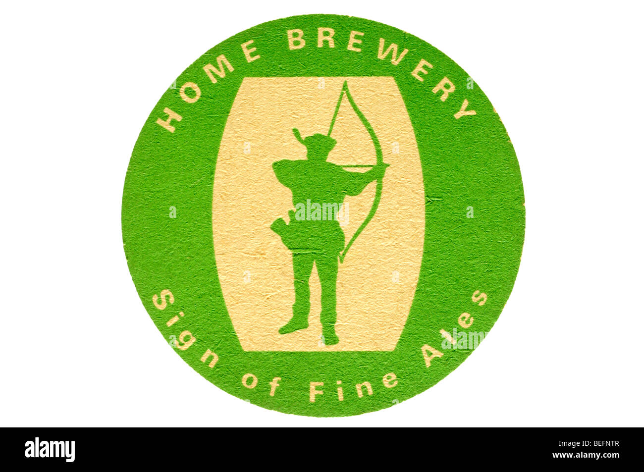 Home brewery segno di ammenda ales Foto Stock