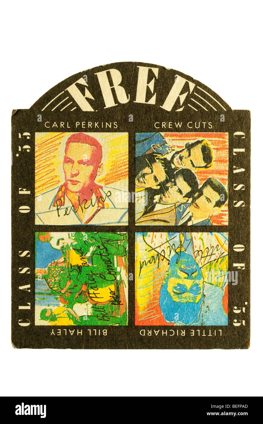 Classe libera di 55 carl perkins equipaggio tagliare billy haley little richard Foto Stock