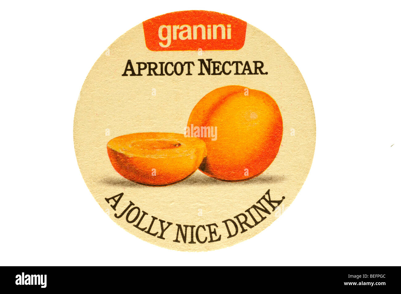 Granini albicocca nettare un jolly drink Foto Stock