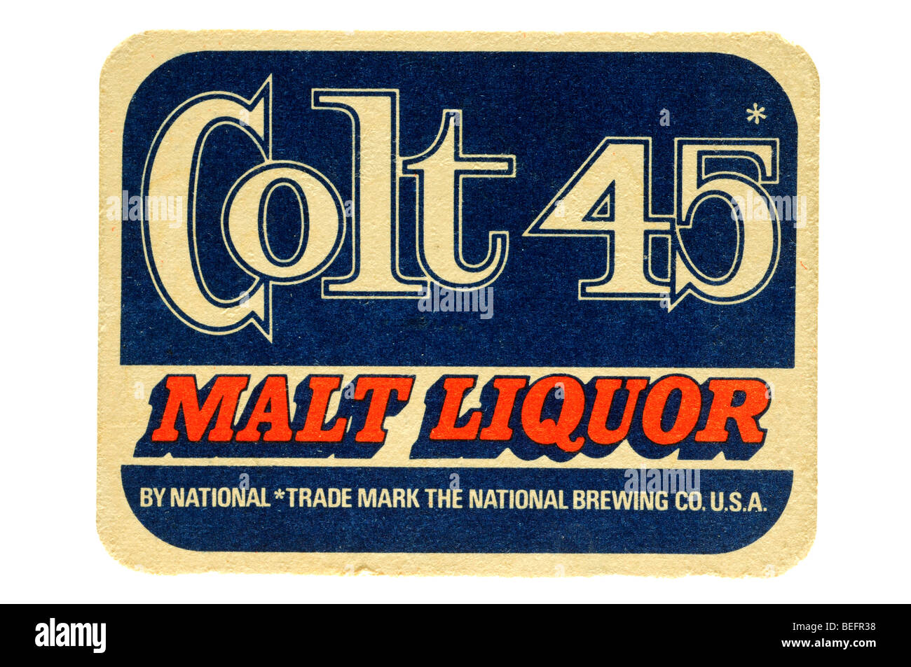 Colt 45 malto liqure dal marchio nazionale nazionale di birra co usa Foto Stock