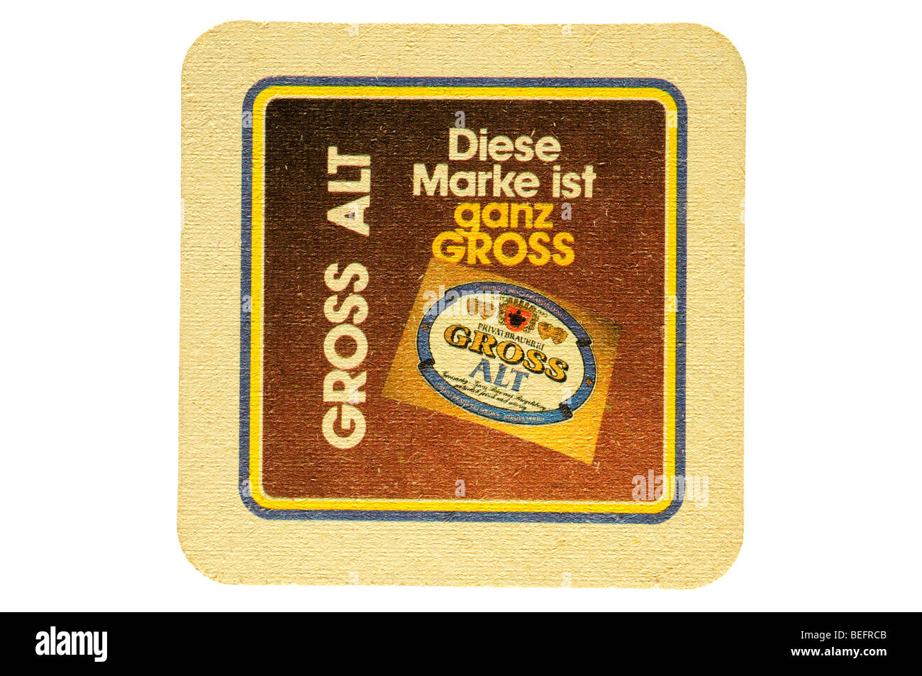 Gross alt diese marke ist ganz gross Foto Stock