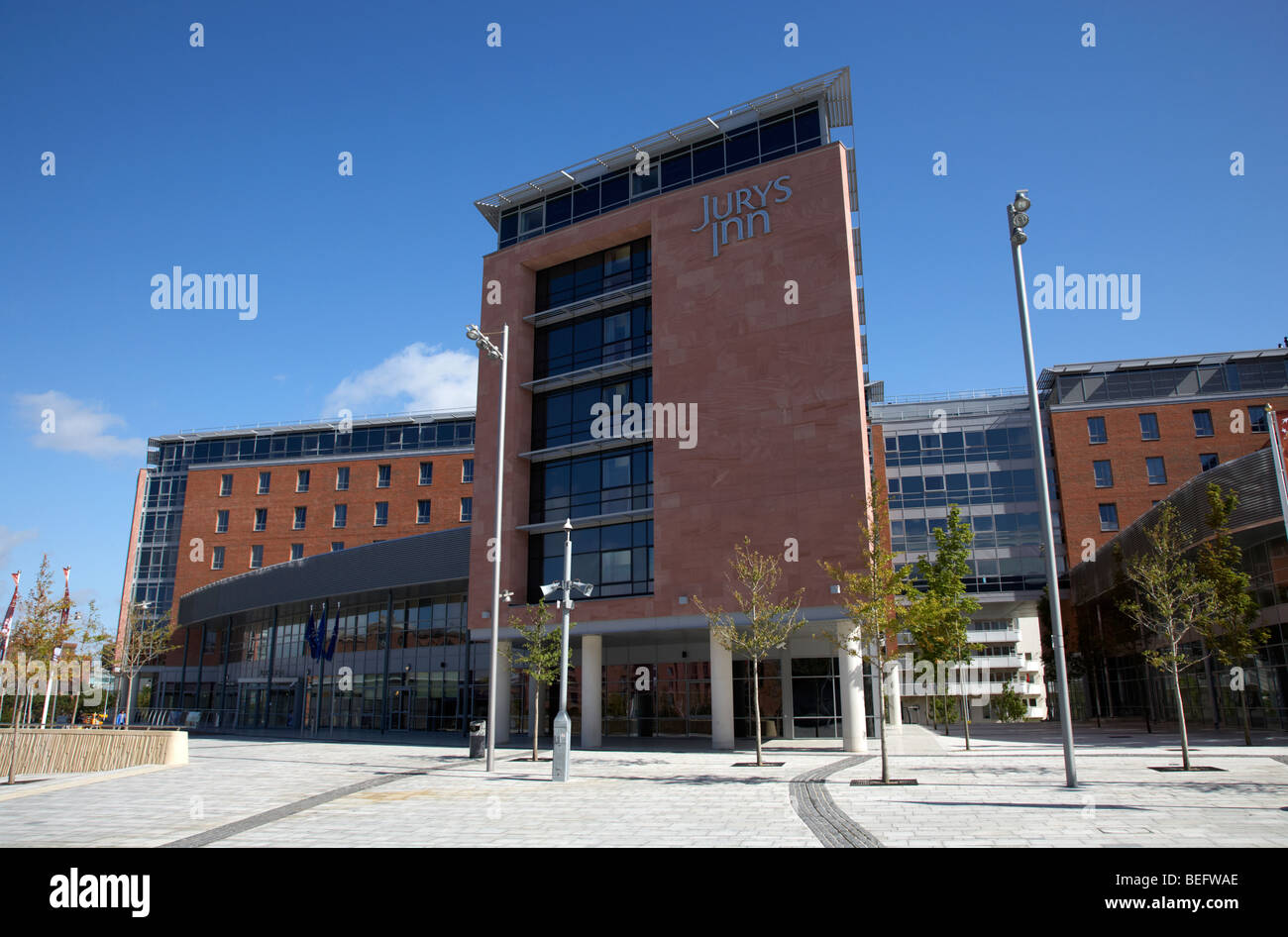 Jurys Inn Liverpool Kings Waterfront Merseyside England Regno Unito Foto Stock