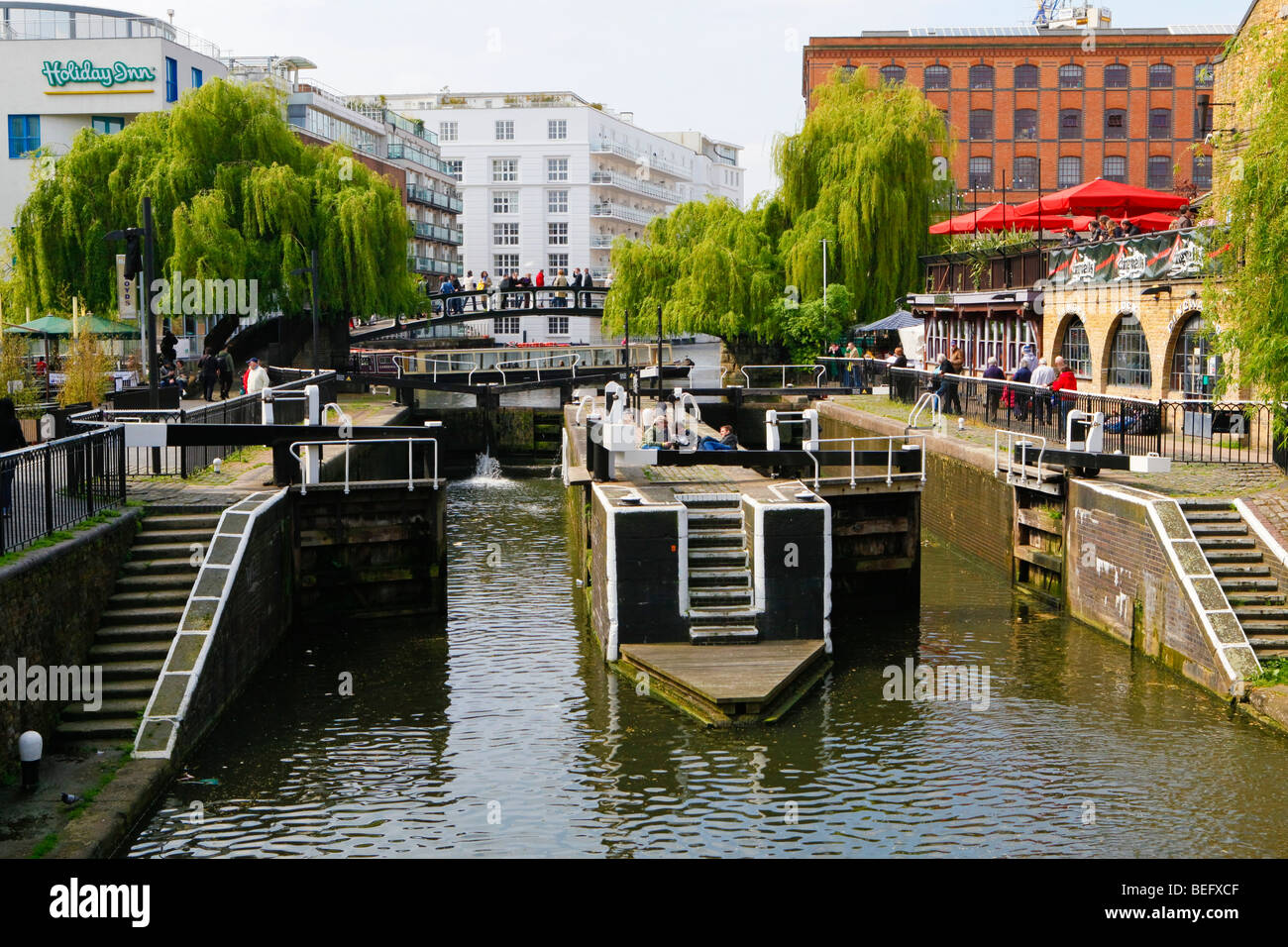 Camden Lock, Londra, Inghilterra Foto Stock