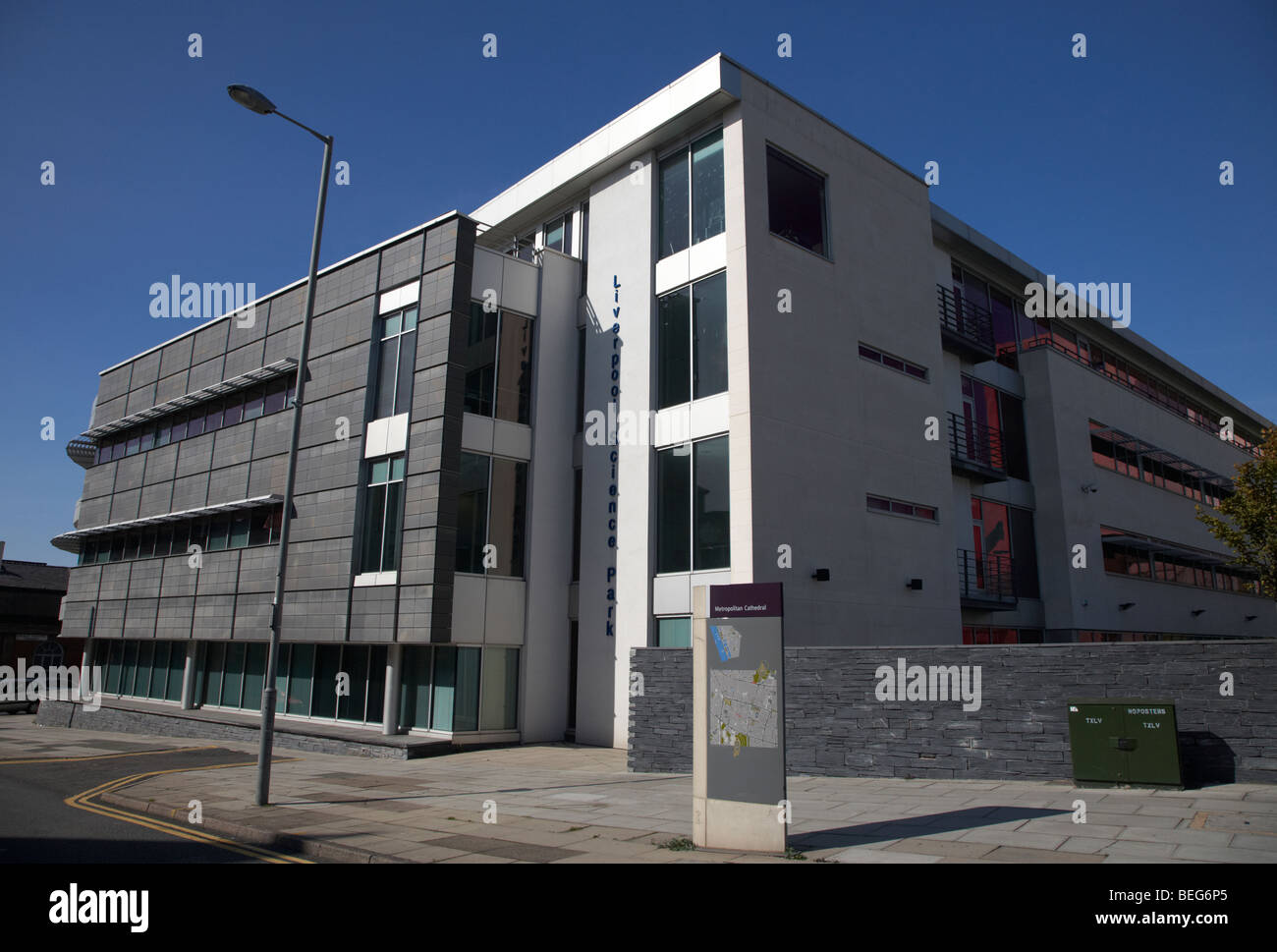Liverpool Science Park e il centro innovazione Merseyside England Regno Unito Foto Stock