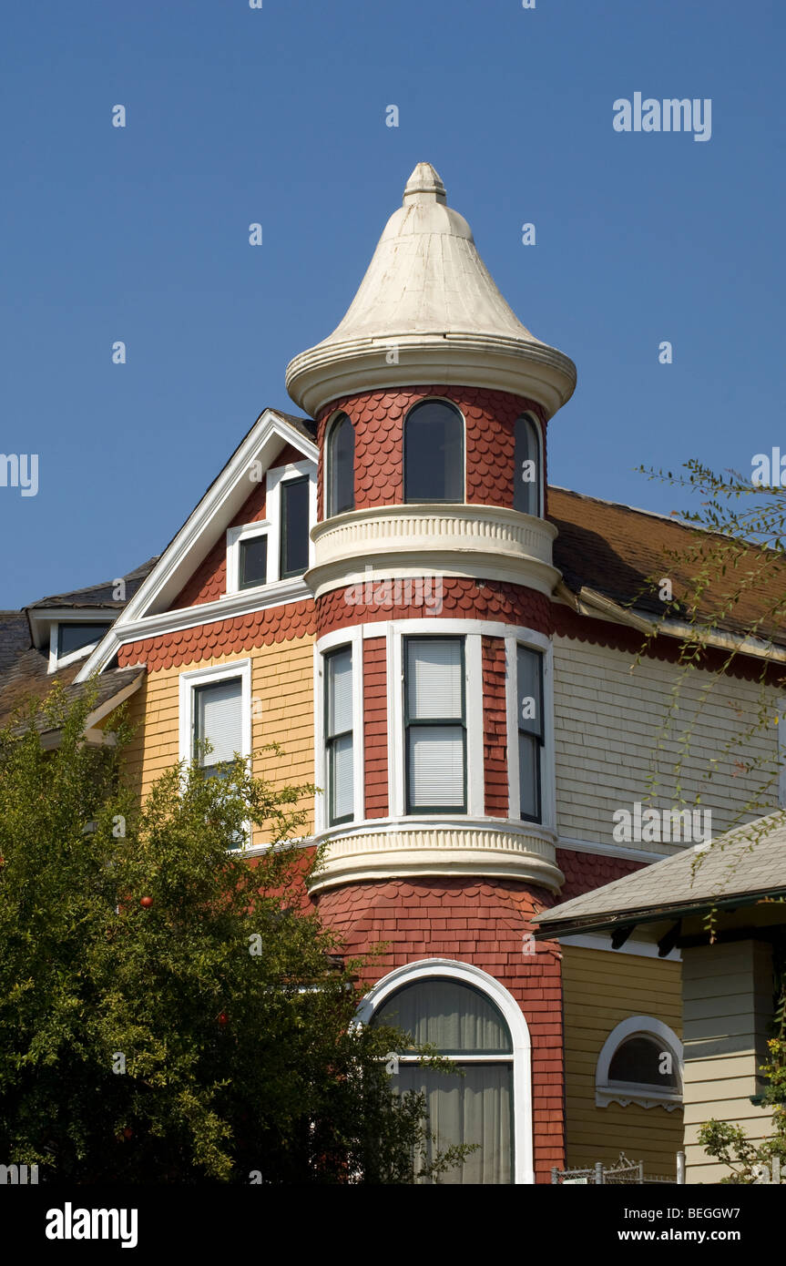 Di era di Victorian House Foto Stock