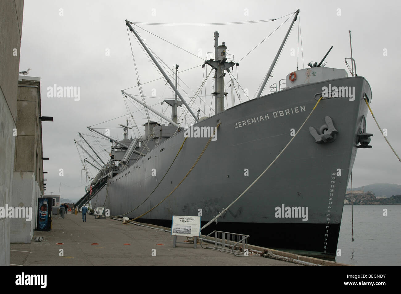 SS Geremia O'Brien al Fishermans Wharf di San Francisco Foto Stock