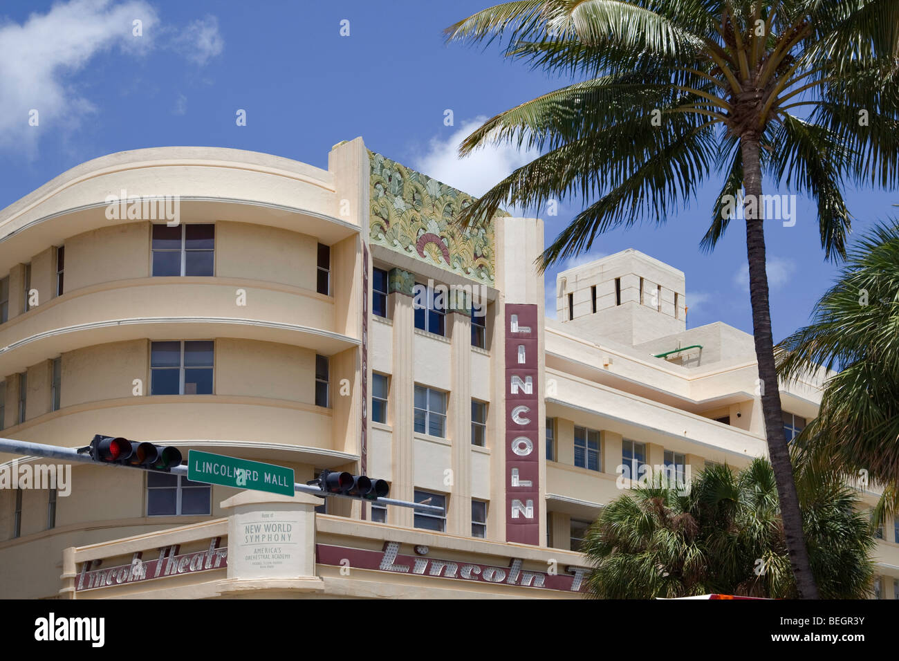 Teatro Lincoln è la casa del Nuovo Mondo sinfonia Foto Stock