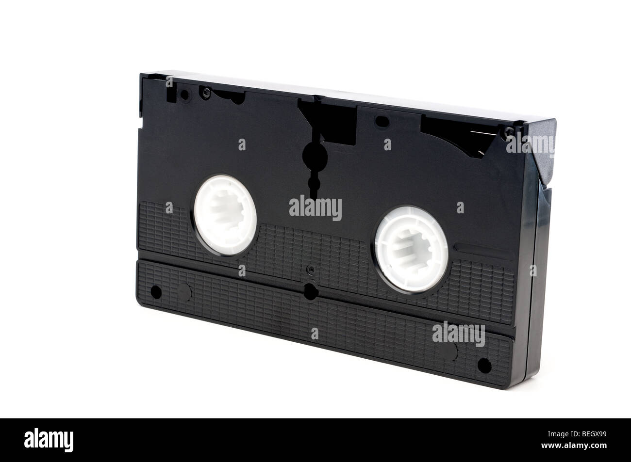 L'immagine orizzontale di una vecchia videocassetta VHS Foto Stock