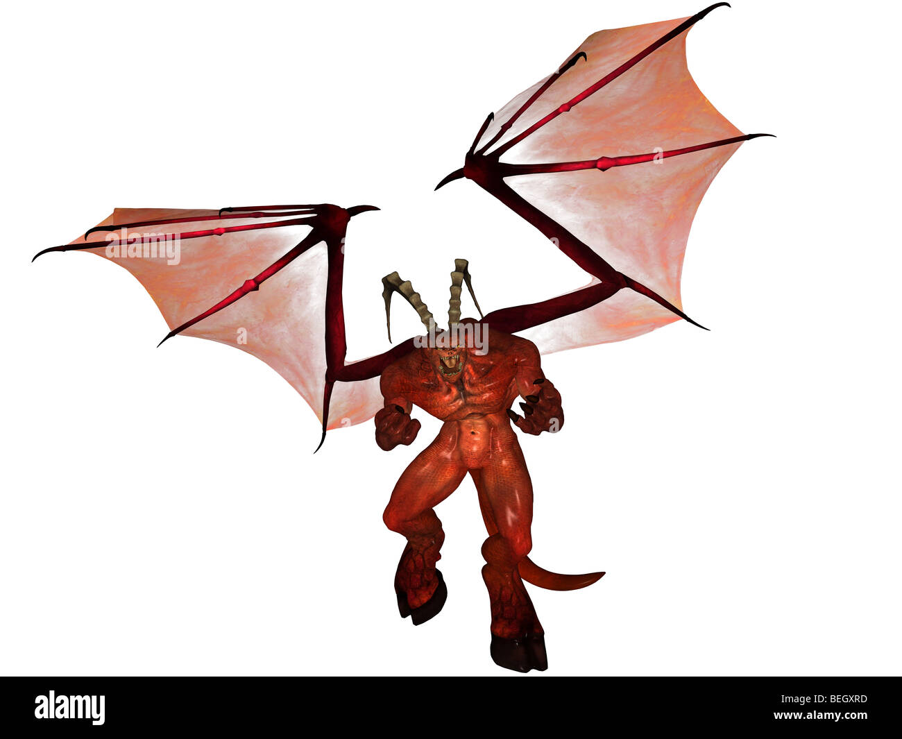 3D reso demon Foto Stock