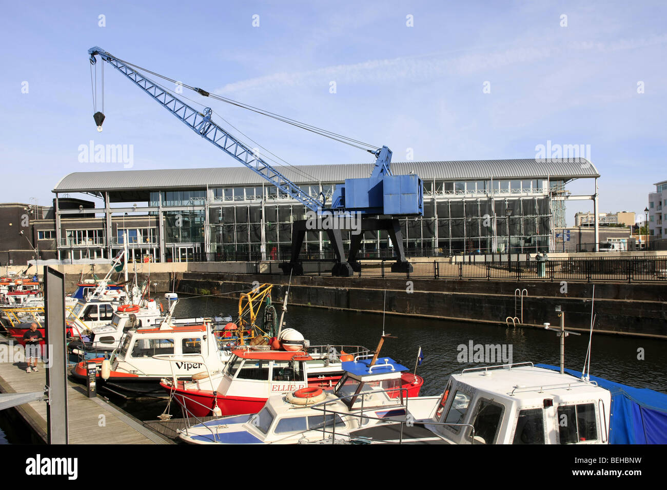 Il centro di Techniquest Cardiff City South Glamorgan Galles Foto Stock