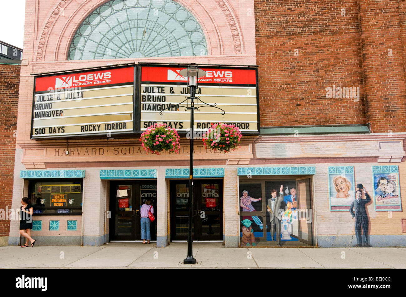 Movie Theater Cambridge Massachusetts Foto Stock