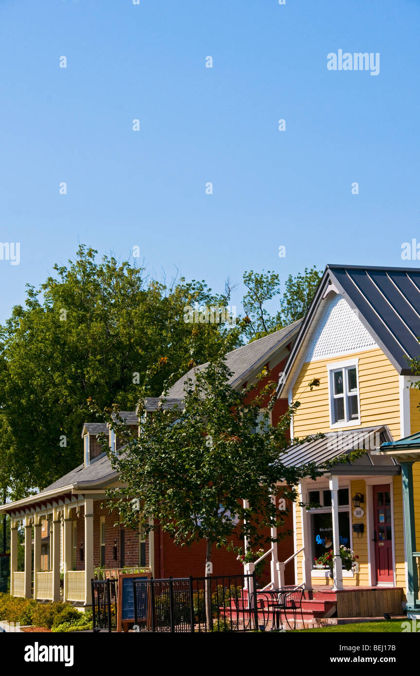 Città di Chambly De Bourgogne street Monteregie regione Canada Quebec Foto Stock