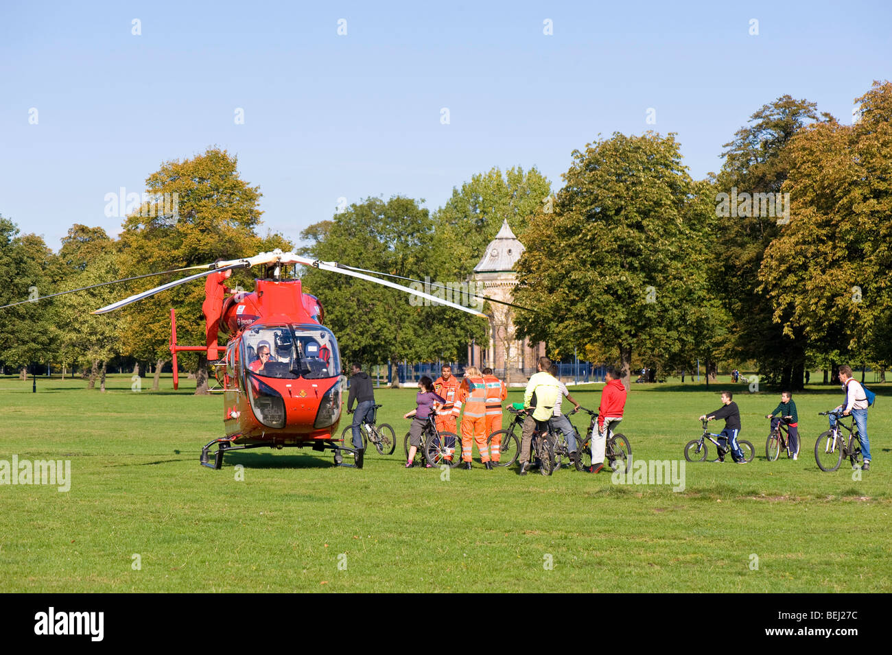 Victoria Park, Hackney, Londra, Regno Unito Foto Stock