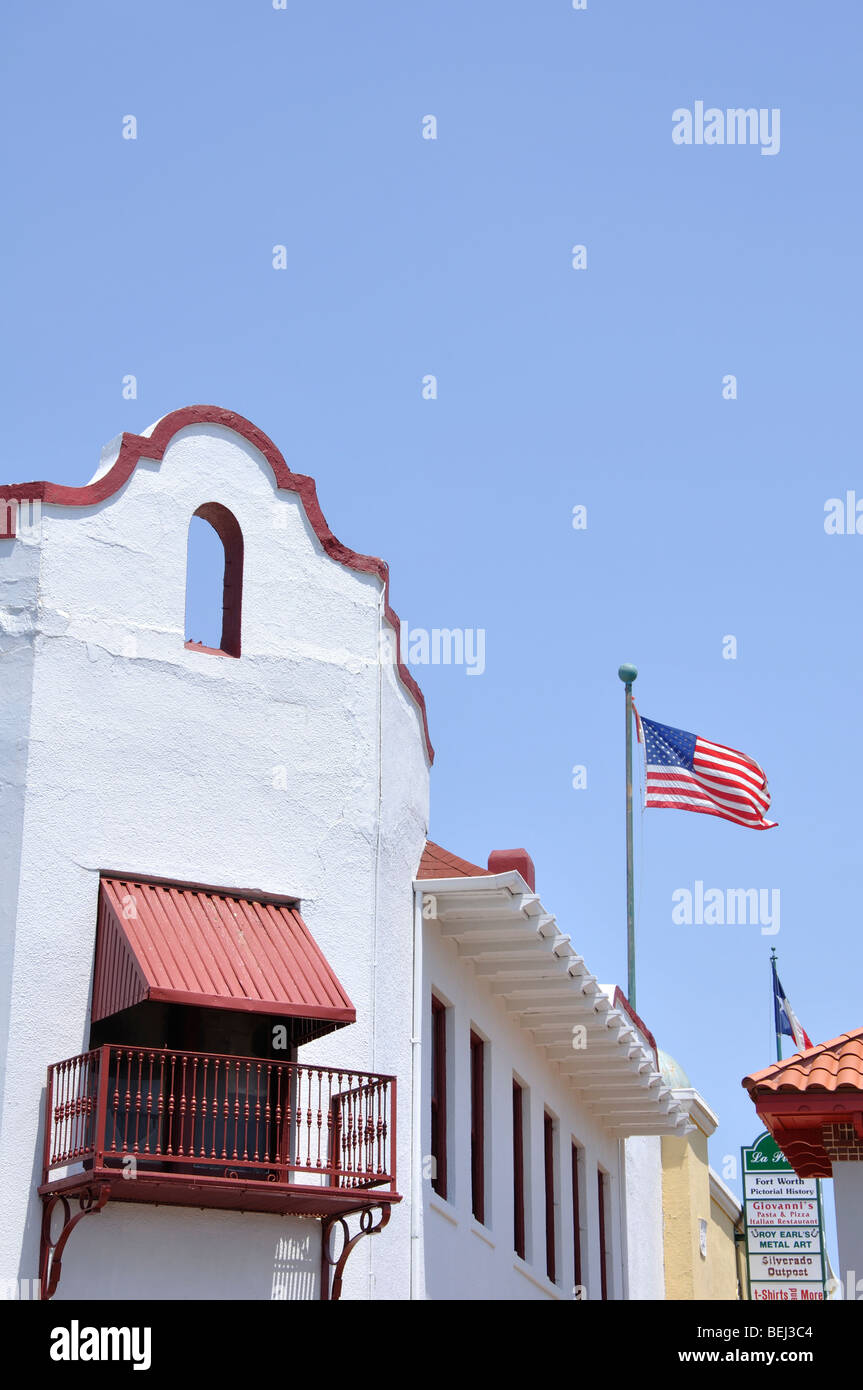 Stockyards, Fort Worth, Texas Foto Stock