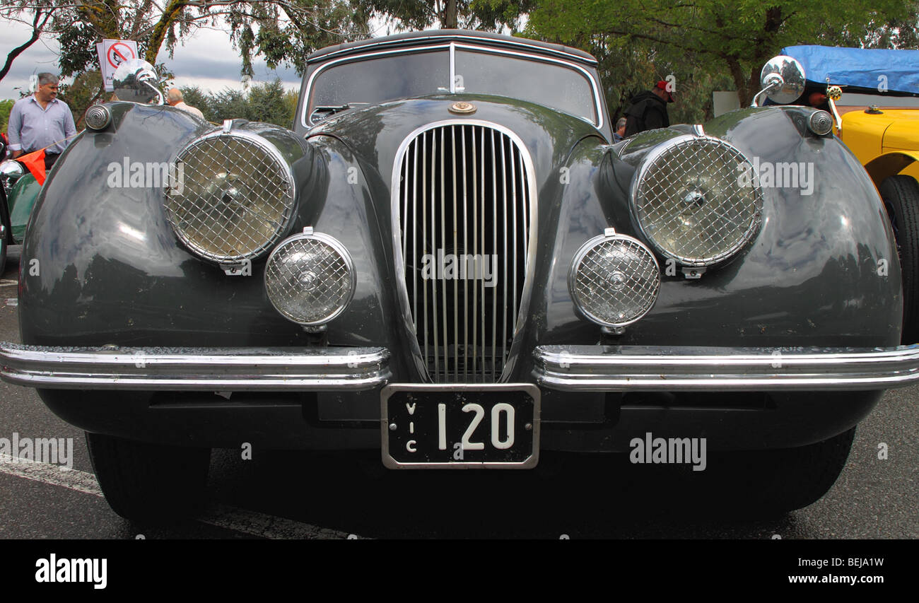 Jaguar XK 120, 1948 al modello 1954 Foto Stock