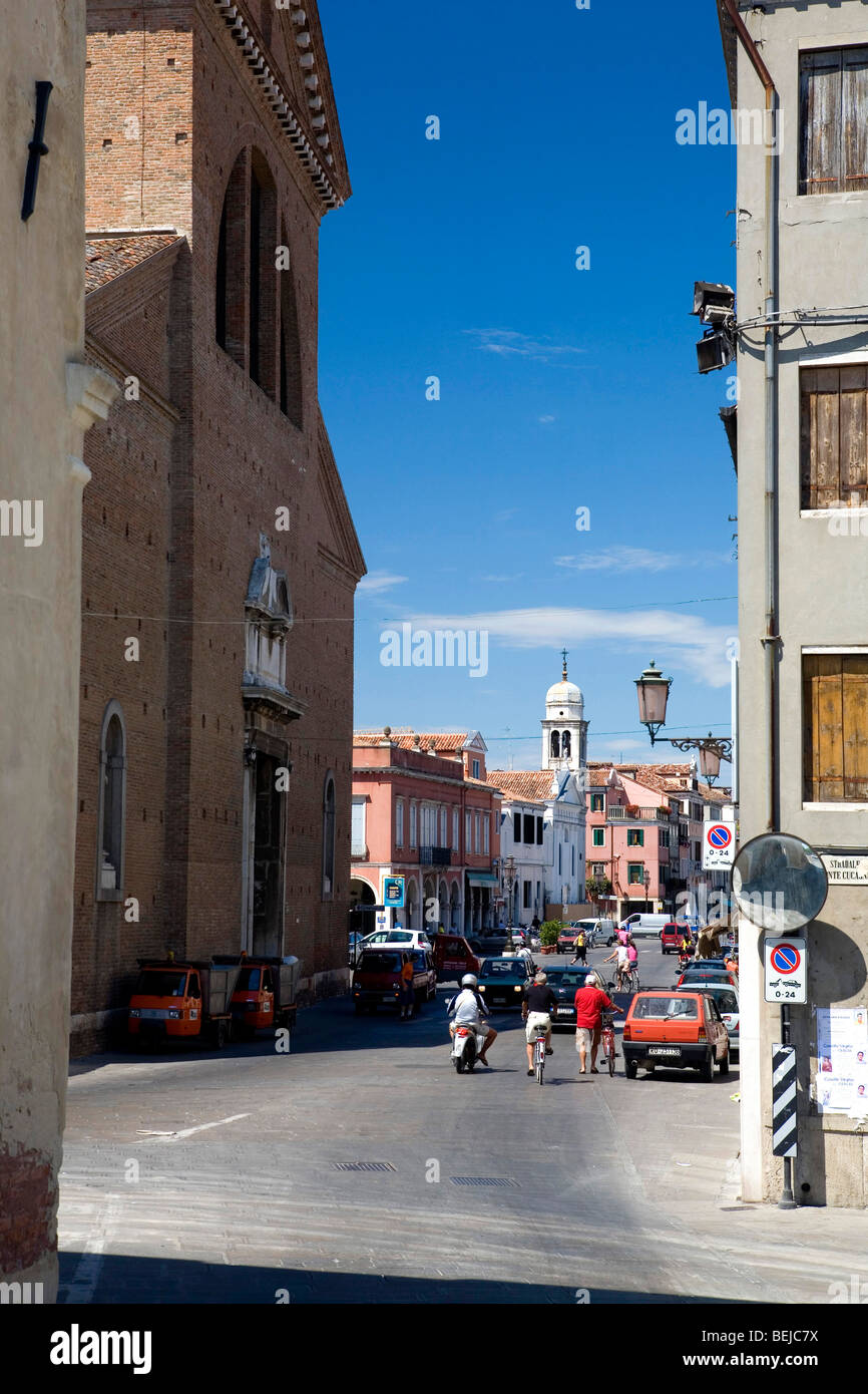 Cattedrale, Duomo, Chioggia, Veneto, Italia Foto Stock