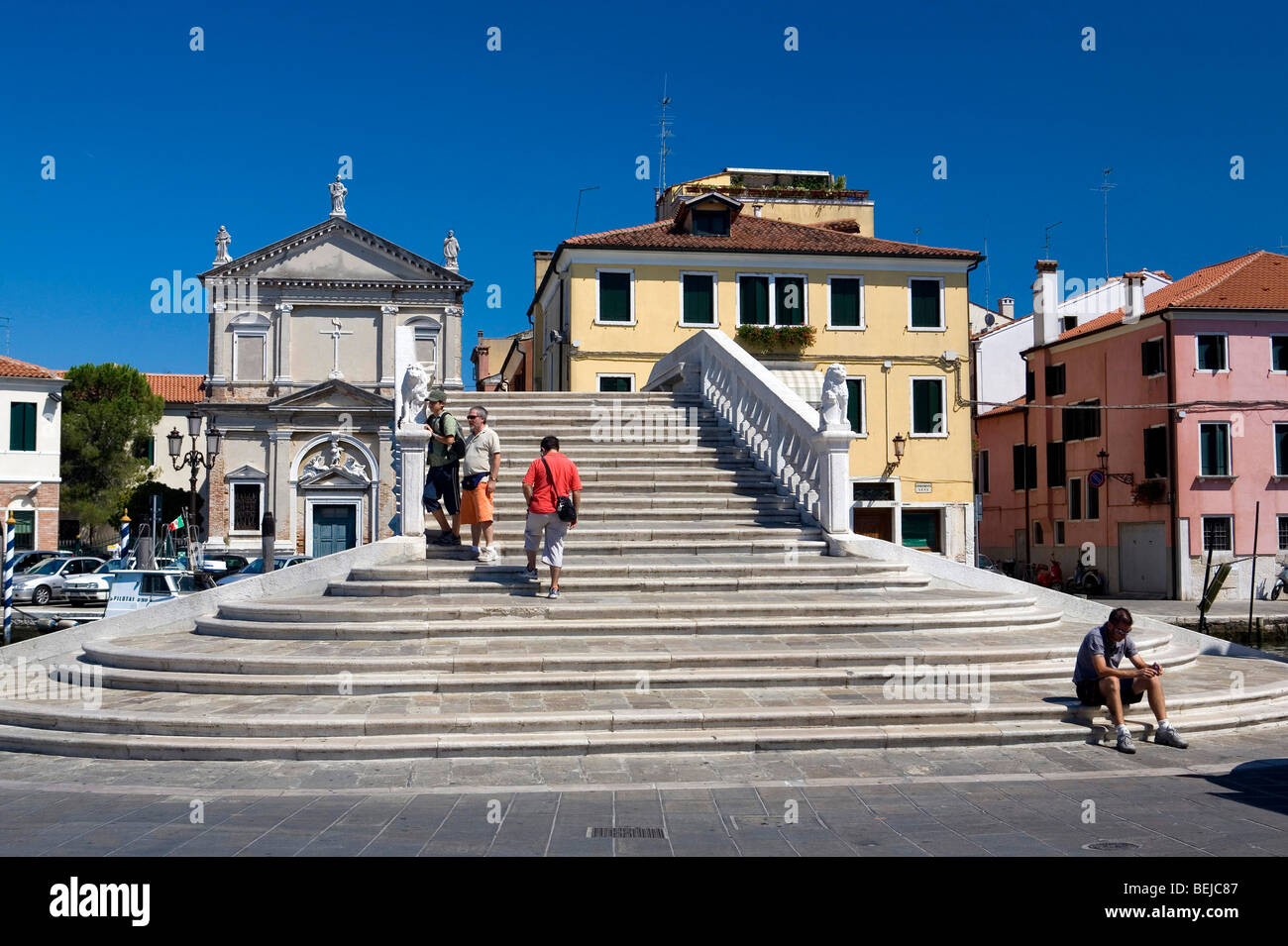 Chiesa di Santa Croce, Chioggia, Veneto, Italia Foto Stock