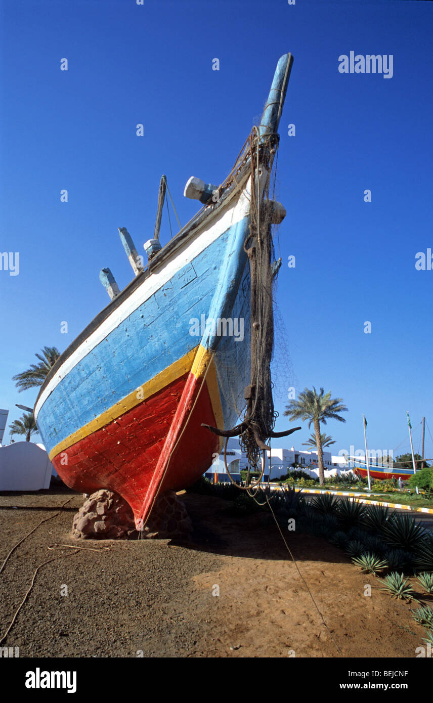 Sambuco, tipica nave araba, Jeddah, Arabia Saudita, Medio Oriente Foto  stock - Alamy